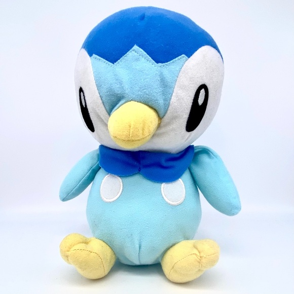 Pokemon Piplup Plush Toy 2016 10 Inch Retired Stuffed Animal - Picture 1 of 7